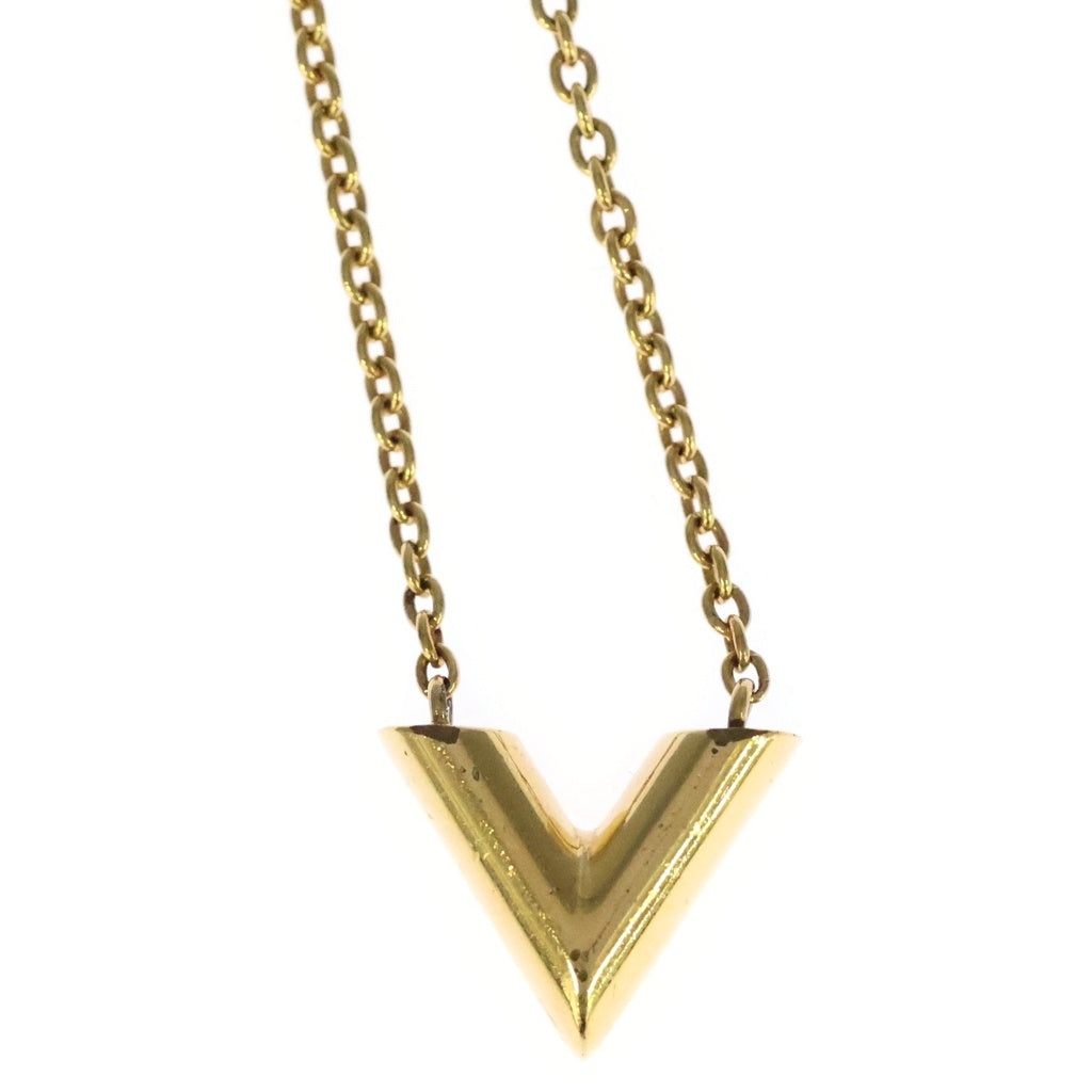 LOUIS VUITTON(ルイヴィトン) エッセンシャルV ネックレス ゴールド M61083 レディース
