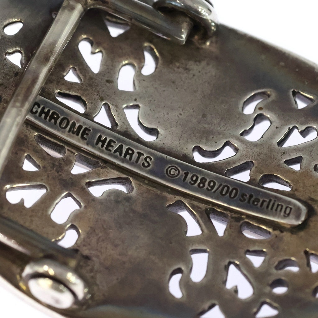 CHROME HEARTS(クロムハーツ) OVAL CROSS STRAP1.5クラシックオーバルクロスバックル シルバー BCA359 -