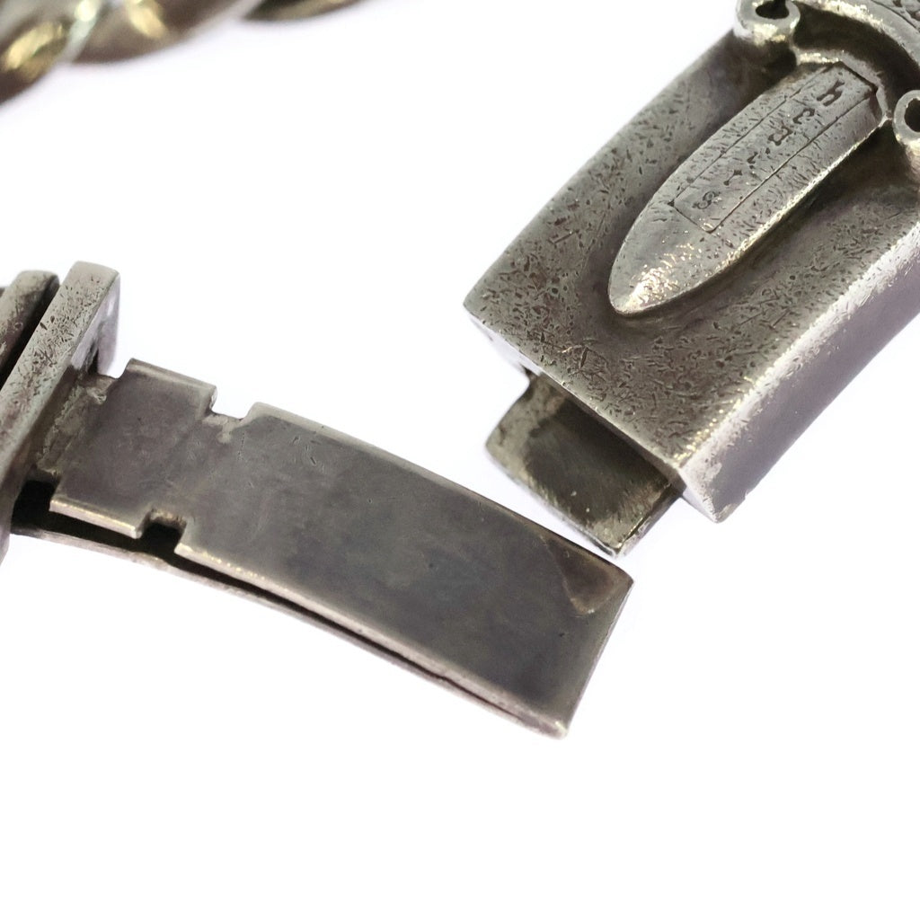 CHROME HEARTS(クロムハーツ) ID DAGGER ダガーIDクラシックリンクブレスレット 11LINK シルバー BCA156 -