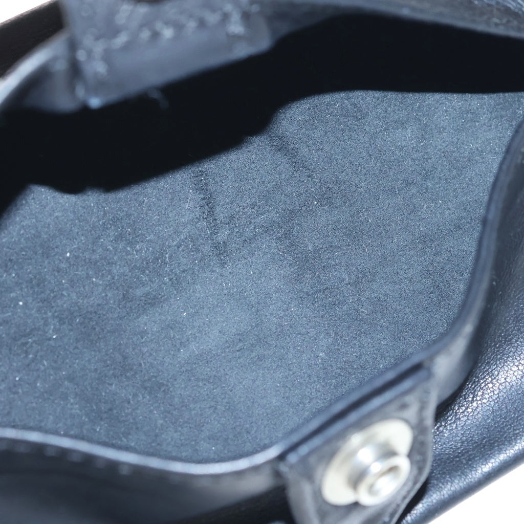 CHROME HEARTS(クロムハーツ) WALLET TIRED TEARS ポケットティッシュレザーケース ブラック -