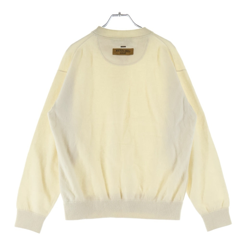 LOUIS VUITTON(ルイヴィトン) 19AW RM192Q JZE HHN42W インサイドアウトシルク混カシミヤニット ベージュ