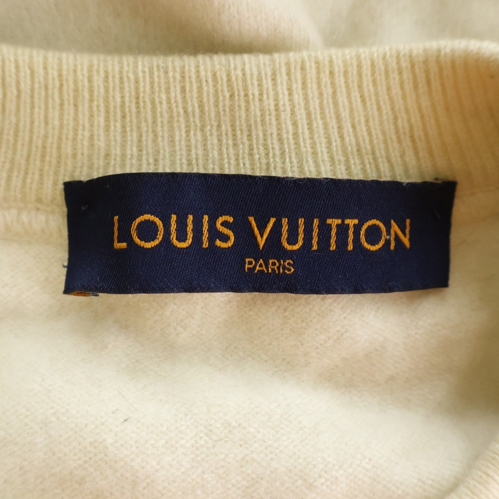 LOUIS VUITTON(ルイヴィトン) 19AW RM192Q JZE HHN42W インサイドアウトシルク混カシミヤニット ベージュ