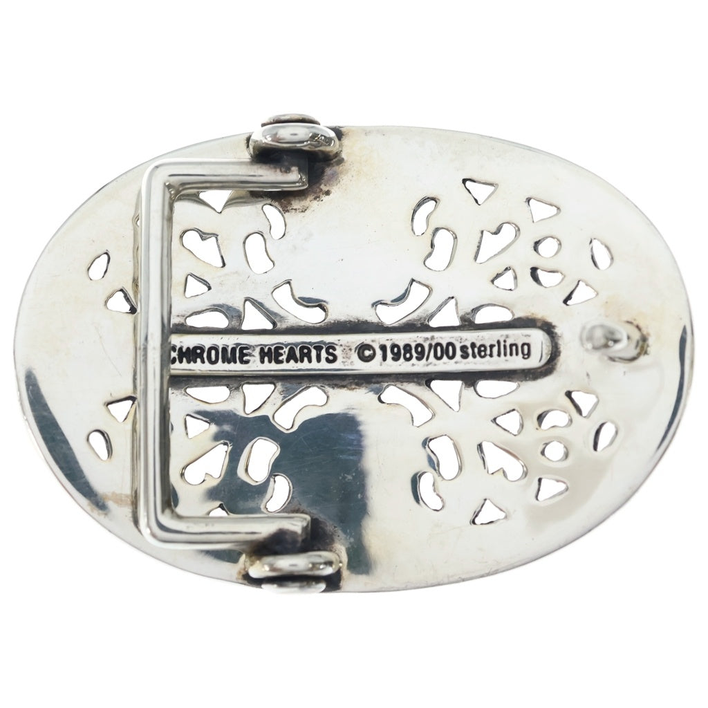 CHROME HEARTS(クロムハーツ) OVAL CROSS STRAP1.5クラシックオーバルクロスバックル シルバー BCA359 -
