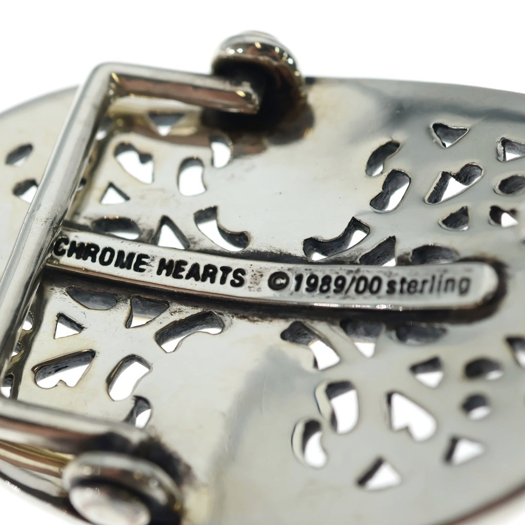 CHROME HEARTS(クロムハーツ) OVAL CROSS STRAP1.5クラシックオーバルクロスバックル シルバー BCA359 -