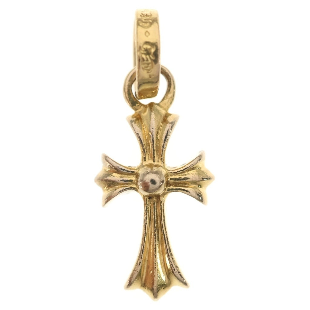 CHROME HEARTS(クロムハーツ) 22K CRS BBYFAT P/DIA ベイビーファットクロス PAVEダイヤ ペンダントトップ ゴールド BCA035