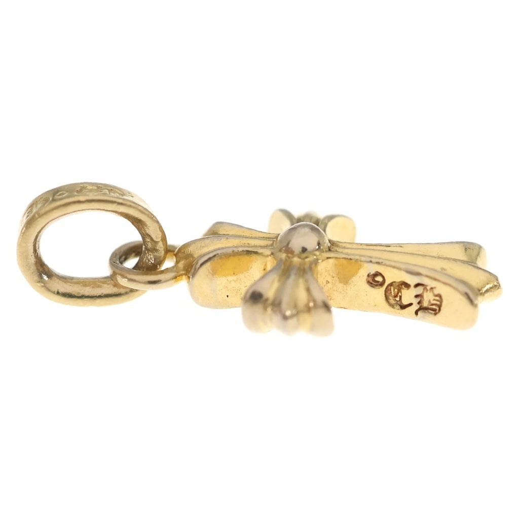 CHROME HEARTS(クロムハーツ) 22K CRS BBYFAT P/DIA ベイビーファットクロス PAVEダイヤ ペンダントトップ ゴールド BCA035
