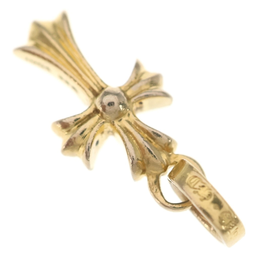 CHROME HEARTS(クロムハーツ) 22K CRS BBYFAT P/DIA ベイビーファットクロス PAVEダイヤ ペンダントトップ ゴールド BCA035