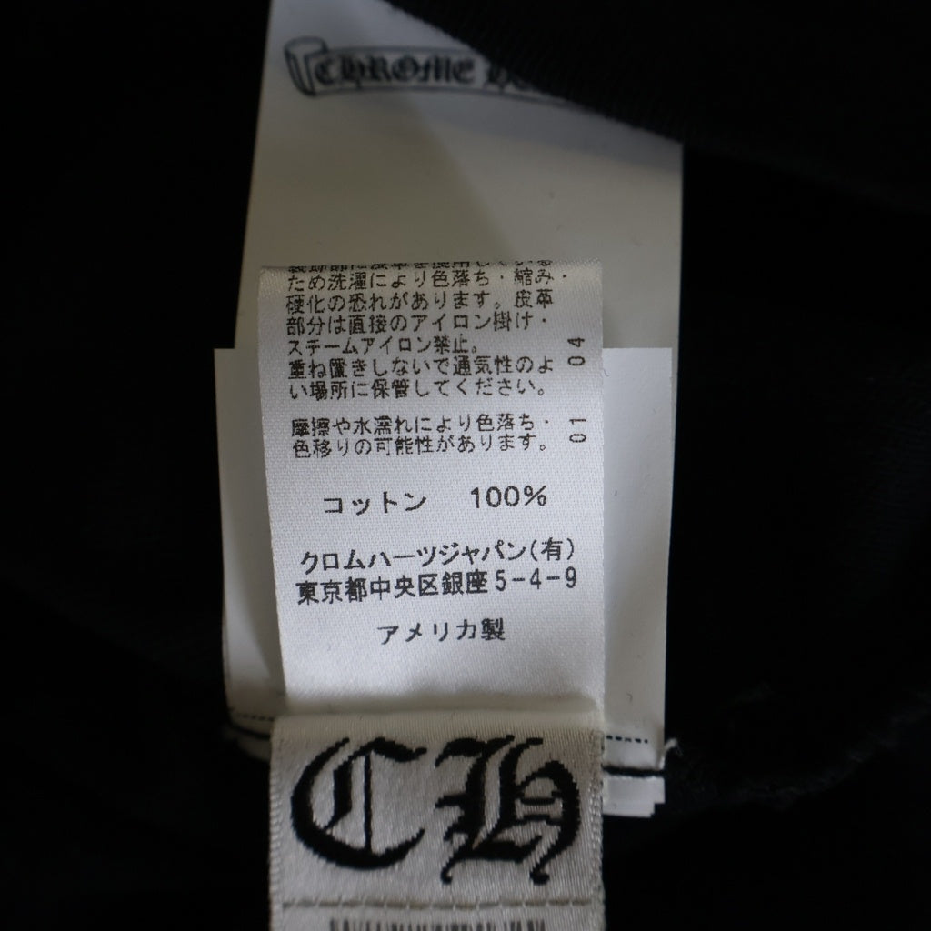 CHROME HEARTS(クロムハーツ) Y NOT Vine Dagger L/S Tee ヴァインダガー刺繍 長袖Tシャツ -