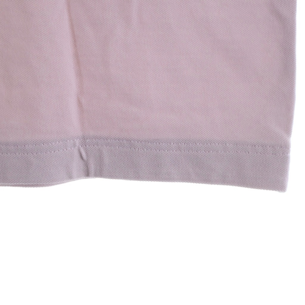 STONE ISLAND(ストーンアイランド) SLIM FIT ロゴ パッチ ポロシャツ ピンク 101522S18