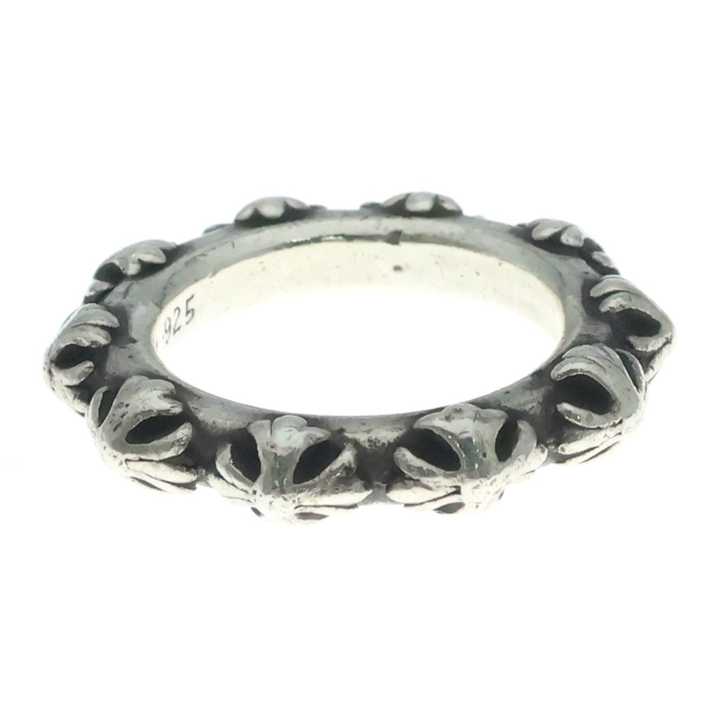 CHROME HEARTS(クロムハーツ) CROSS BAND クロスバンド リング シルバー BCA342