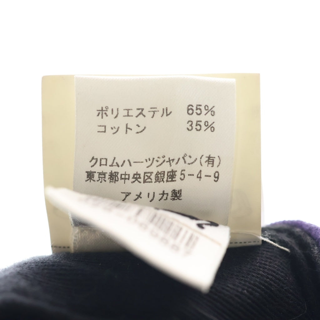 CHROME HEARTS(クロムハーツ) CH HAT CH刺繍ベースボールキャップ 帽子 パープル/グリーン -