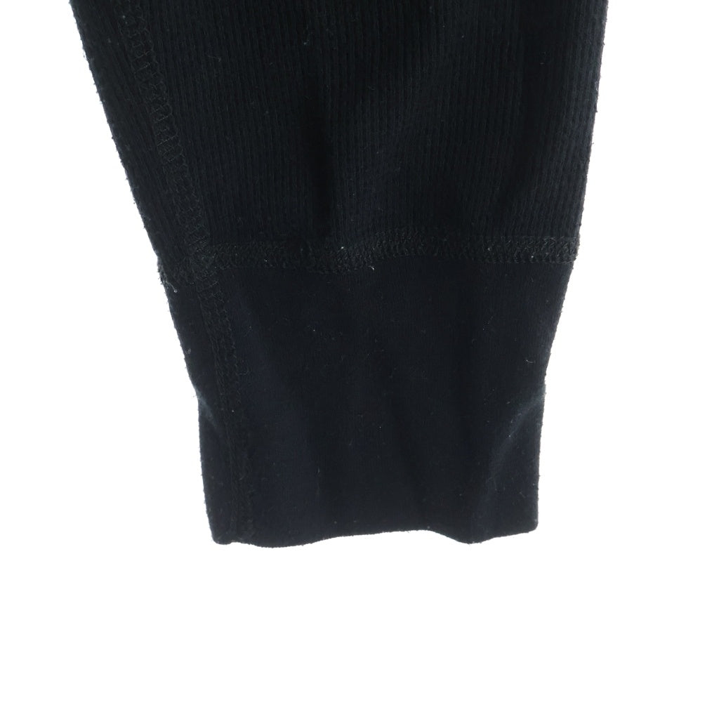 CHROME HEARTS(クロムハーツ) Horseshoe Thermal L/S Tee ホースシュー サーマル アームフローラルクロス ロングカットソー 長袖Tシャツ ブラック -
