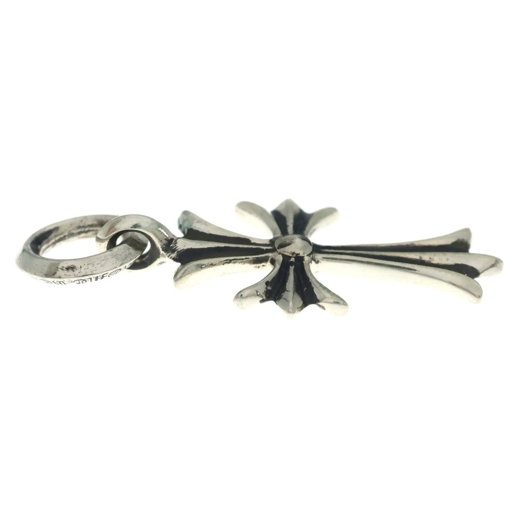 CHROME HEARTS(クロムハーツ) TINY CH CROSS タイニーCHクロス チャーム ネックレストップ シルバー BCA382 ‐