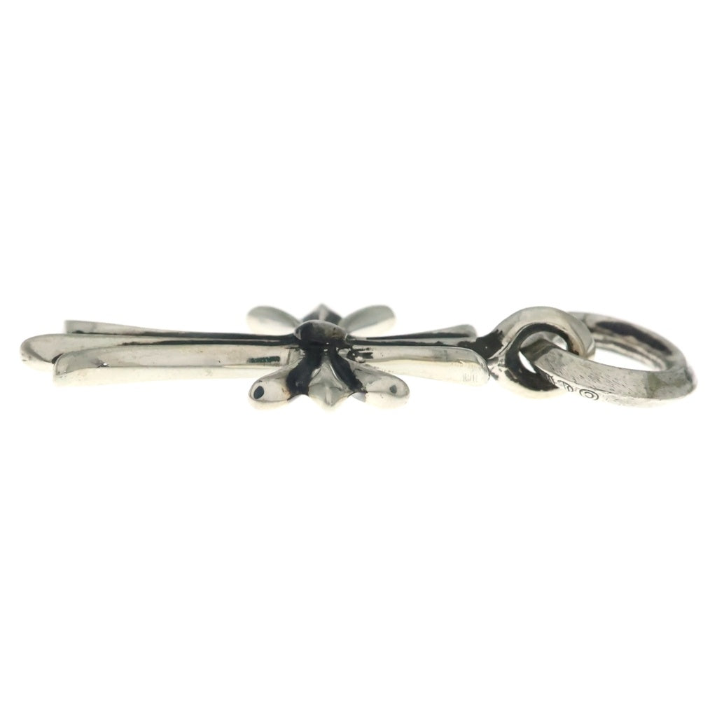 CHROME HEARTS(クロムハーツ) TINY CH CROSS タイニーCHクロス チャーム ネックレストップ シルバー BCA382 ‐