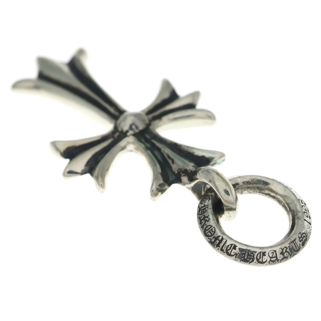 CHROME HEARTS(クロムハーツ) TINY CH CROSS タイニーCHクロス チャーム ネックレストップ シルバー BCA382 ‐