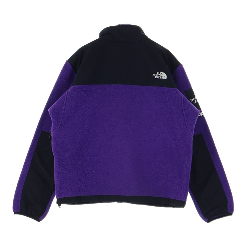 SUPREME(シュプリーム) ×THE NORTH FACE Arc Logo Denali Fleece Jacket アークロゴ デナリ フリースジャケット NA11903I パープル/ブラック