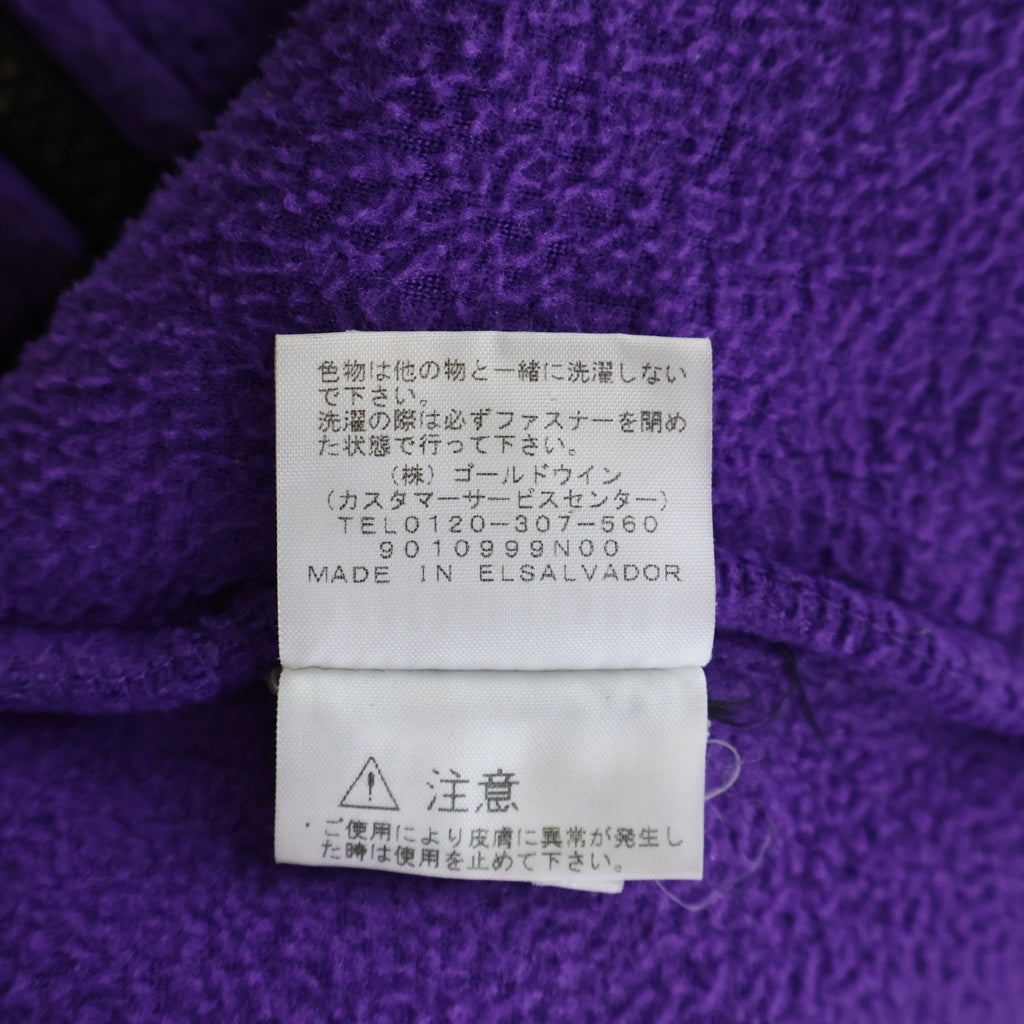 SUPREME(シュプリーム) ×THE NORTH FACE Arc Logo Denali Fleece Jacket アークロゴ デナリ フリースジャケット NA11903I パープル/ブラック