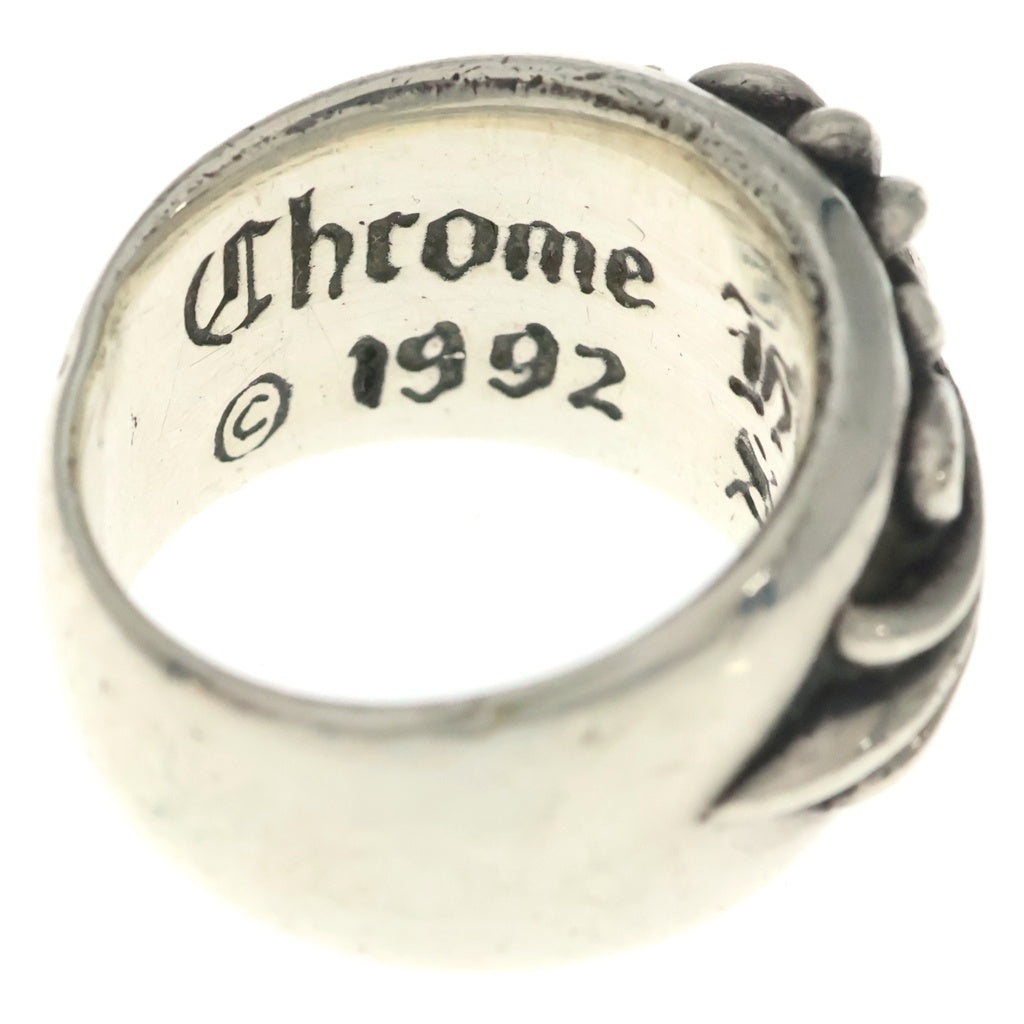 CHROME HEARTS(クロムハーツ) FLRL CRS フローラルクロス リング シルバー BCA346
