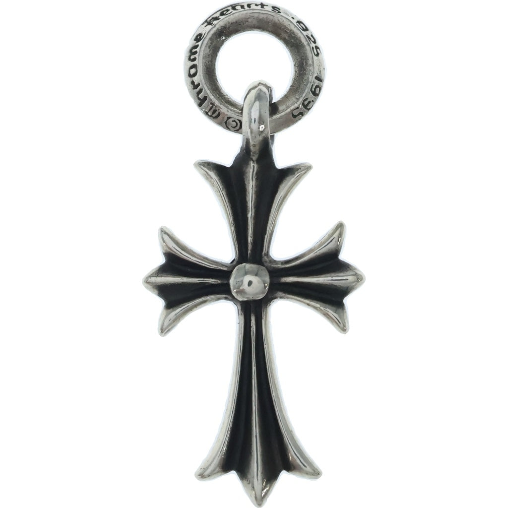 CHROME HEARTS(クロムハーツ) OLD TINY CH CROSS オールド タイニーCHクロス チャーム ネックレストップ シルバー BCA382