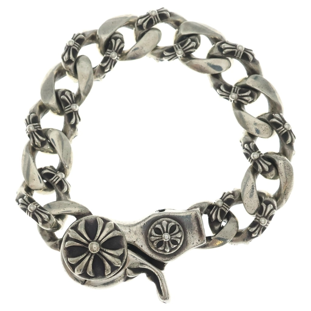 CHROME HEARTS(クロムハーツ) OLD FNCY CHN LNK オールド ファンシーリンククリップブレスレット 13リンク シルバー BCA145