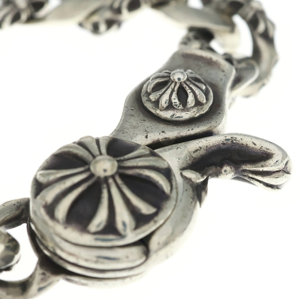 CHROME HEARTS(クロムハーツ) OLD FNCY CHN LNK オールド ファンシーリンククリップブレスレット 13リンク シルバー BCA145