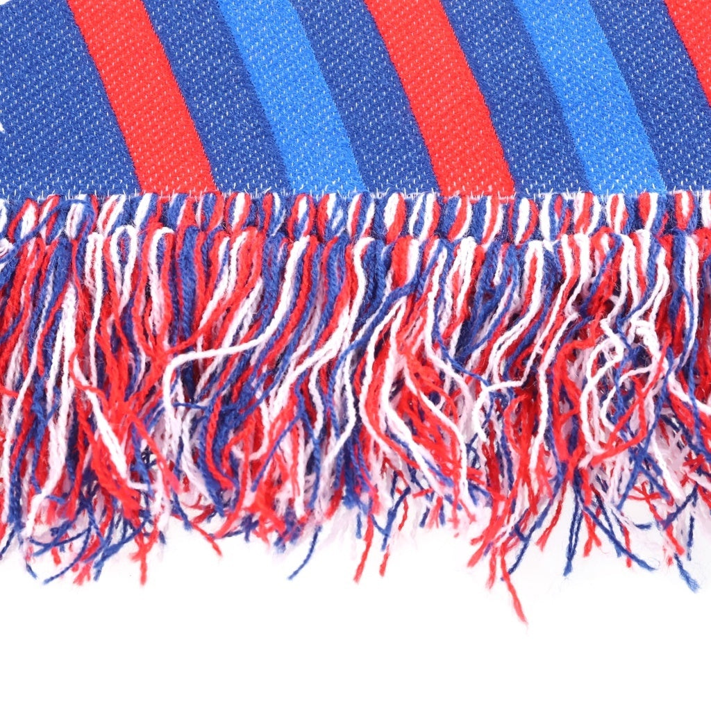 NO BRAND(ノーブランド) FIFA2026 OFFICIAL LICENSED PRODUCT BRAZIL VS NORWAY ROUND OF 16 MATCH WOVEN PRINTED SCARF ブラジルVSノルウェー ラウンドオブ16 会場限定マッチスカーフ 8-FIX-W-32091