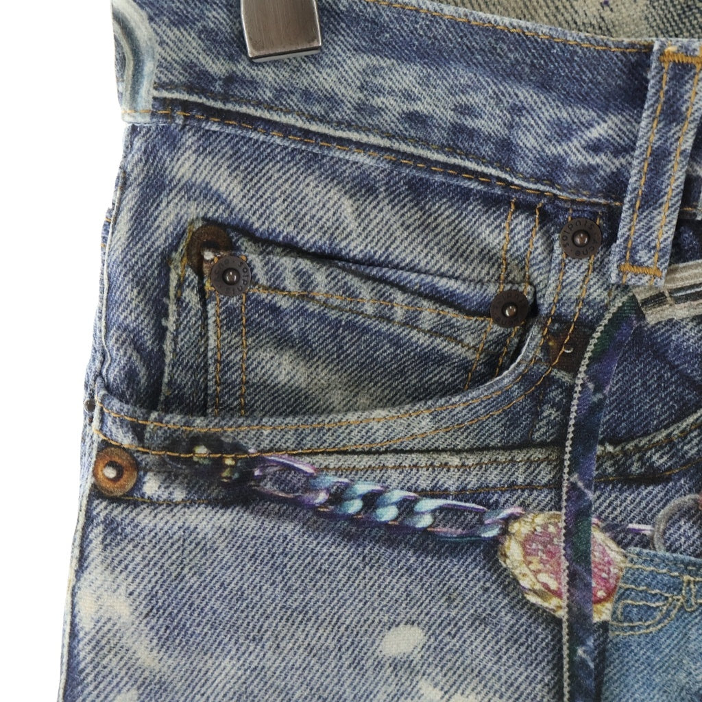 Acne Studios(アクネ ストゥディオズ) ルーズフィットジーンズ 1981 インディゴ RW-UX-TROU000010