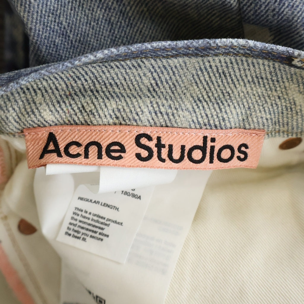 Acne Studios(アクネ ストゥディオズ) ルーズフィットジーンズ 1981 インディゴ RW-UX-TROU000010