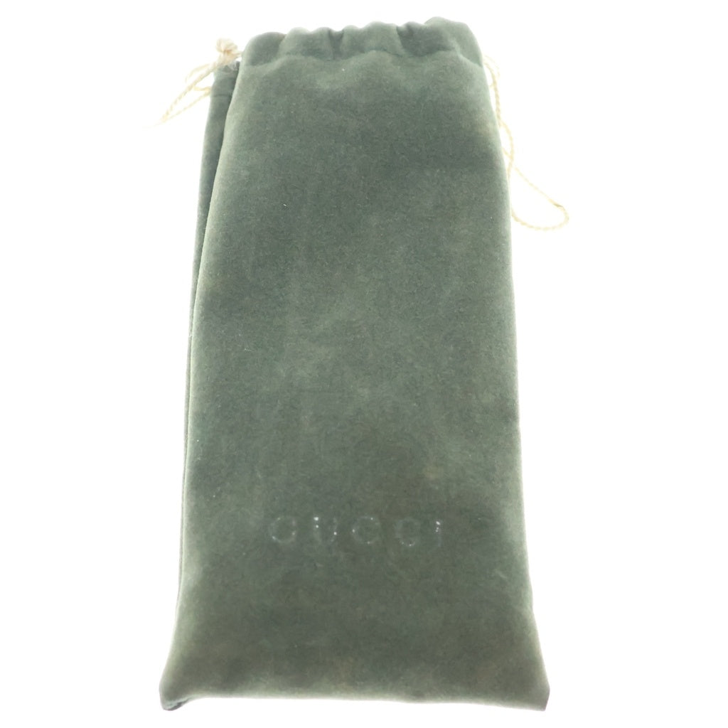 GUCCI(グッチ) ロゴプレート リムレス サングラス 眼鏡 ブラウン GG4235