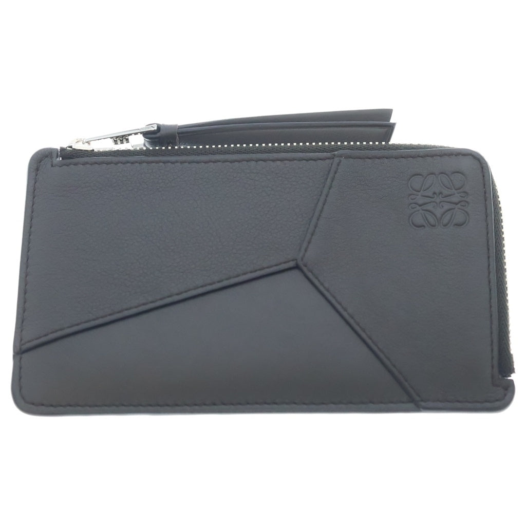 LOEWE(ロエベ) Puzzle long パズルロングコインケース 財布 ブラウン ‐