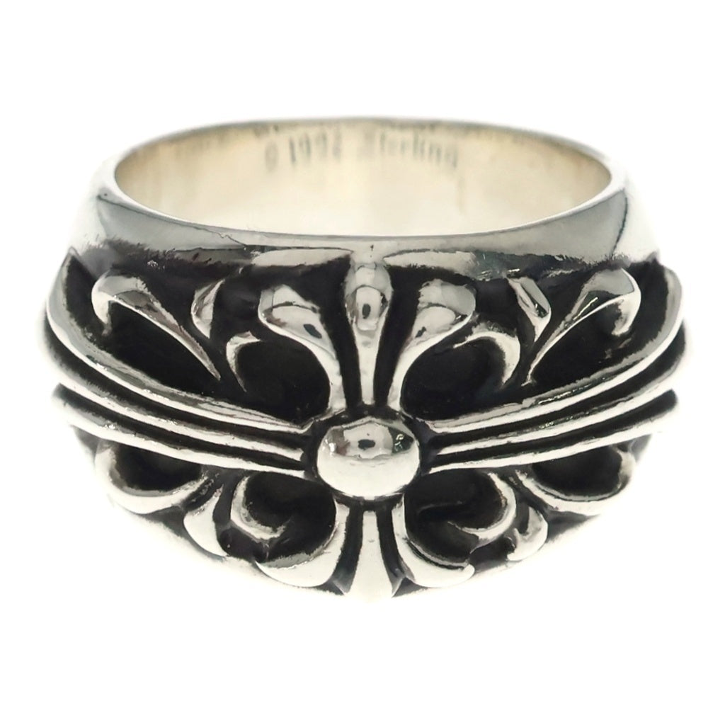 CHROME HEARTS(クロムハーツ) FLRL CRS フローラルクロス リング シルバー BCA346