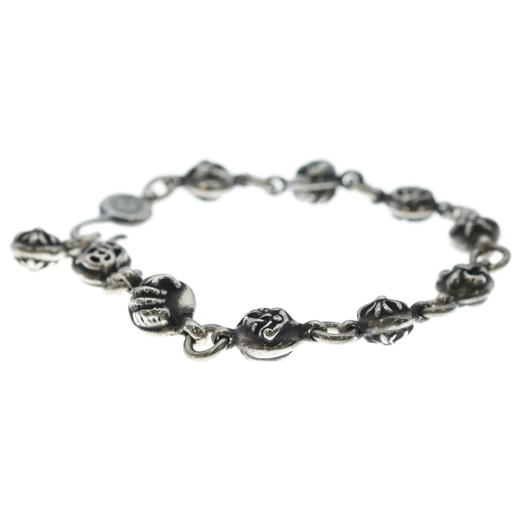 CHROME HEARTS(クロムハーツ) NO2 MULTI BALL #2マルチボールブレスレット シルバー BCA177 ‐