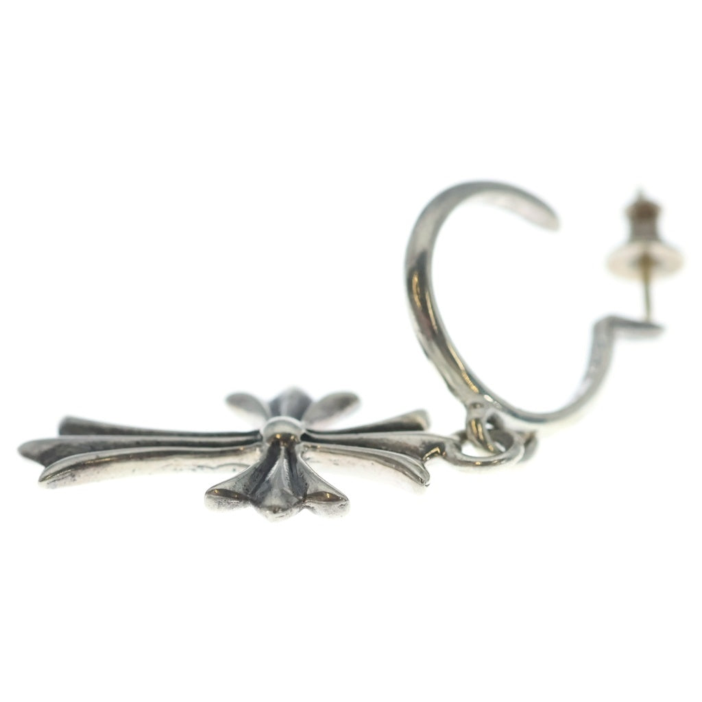 CHROME HEARTS(クロムハーツ) TINY CH CROSS タイニーCHクロス フープピアス シルバー BCA115