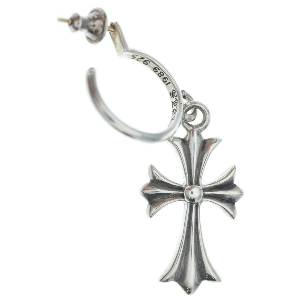 CHROME HEARTS(クロムハーツ) TINY CH CROSS タイニーCHクロス フープピアス シルバー BCA115