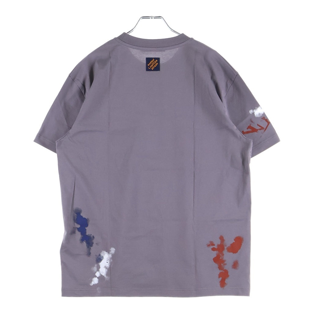 LOUIS VUITTON(ルイヴィトン) 26AW グラフィカルTシャツ ロゴ刺繍 グラフィックTシャツ 半袖Tシャツ RM262MM NPG HVY24W / 1AK7HJ グレー