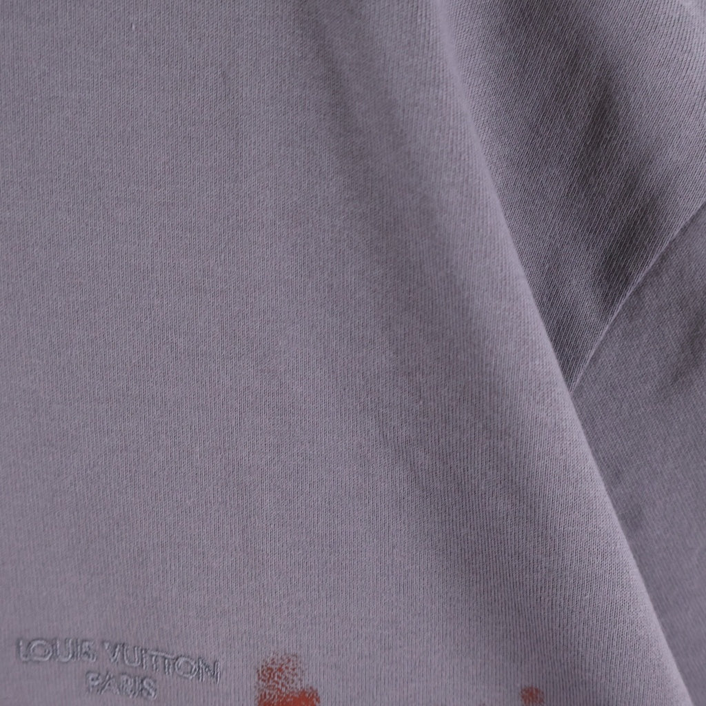 LOUIS VUITTON(ルイヴィトン) 26AW グラフィカルTシャツ ロゴ刺繍 グラフィックTシャツ 半袖Tシャツ RM262MM NPG HVY24W / 1AK7HJ グレー