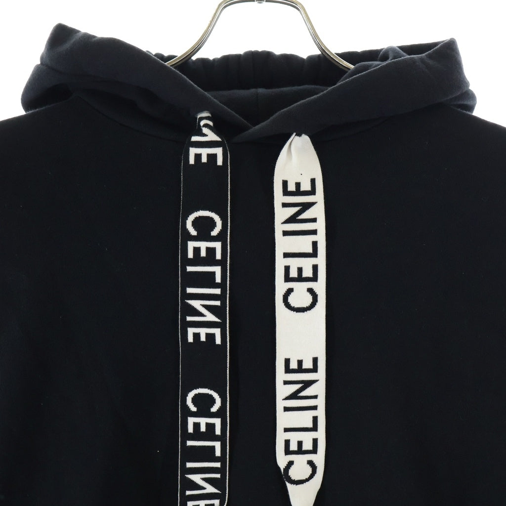CELINE(セリーヌ) ルーズ フーディ プルオーバー スウェットパーカー ブラック 2Y468670Q.38NO