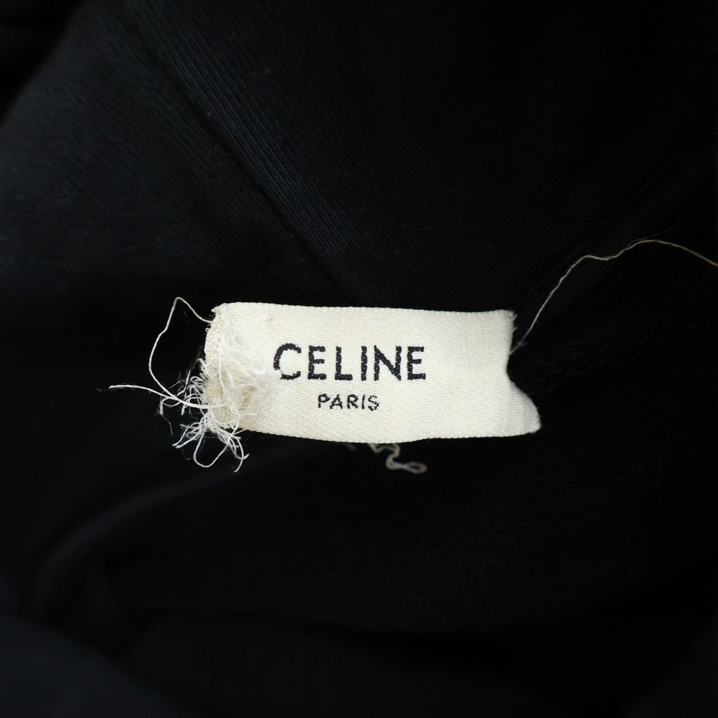 CELINE(セリーヌ) ルーズ フーディ プルオーバー スウェットパーカー ブラック 2Y468670Q.38NO