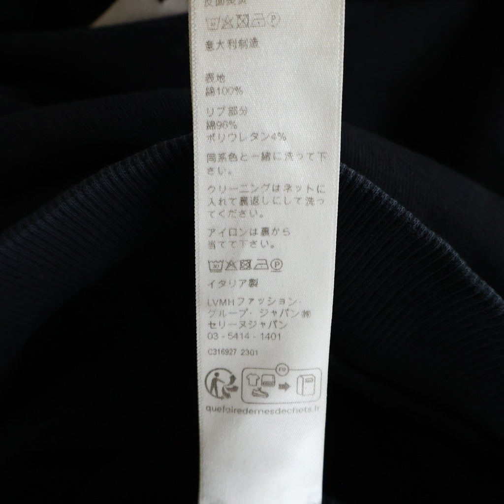 CELINE(セリーヌ) ルーズ フーディ プルオーバー スウェットパーカー ブラック 2Y468670Q.38NO