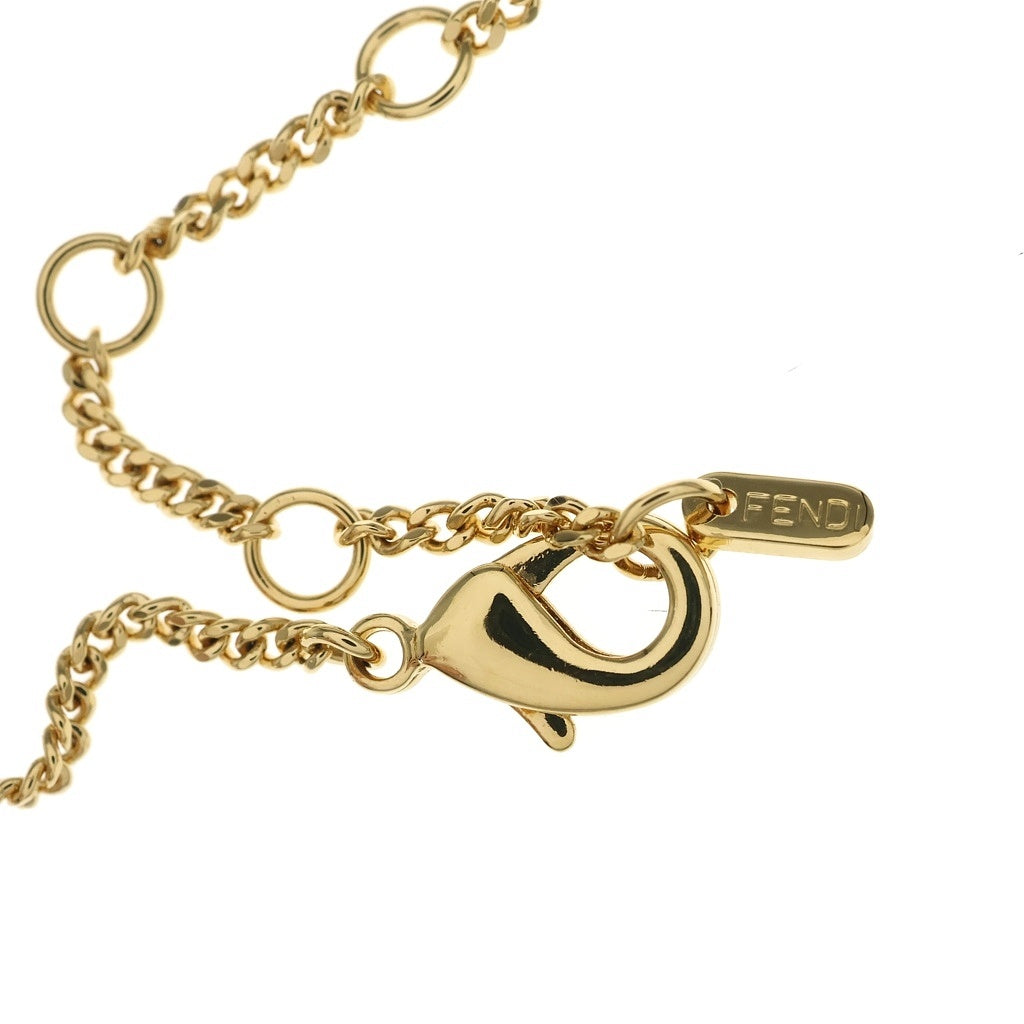 FENDI(フェンディ) オーロック GP ラインストーンブレスレット 8AH428 ゴールド レディース