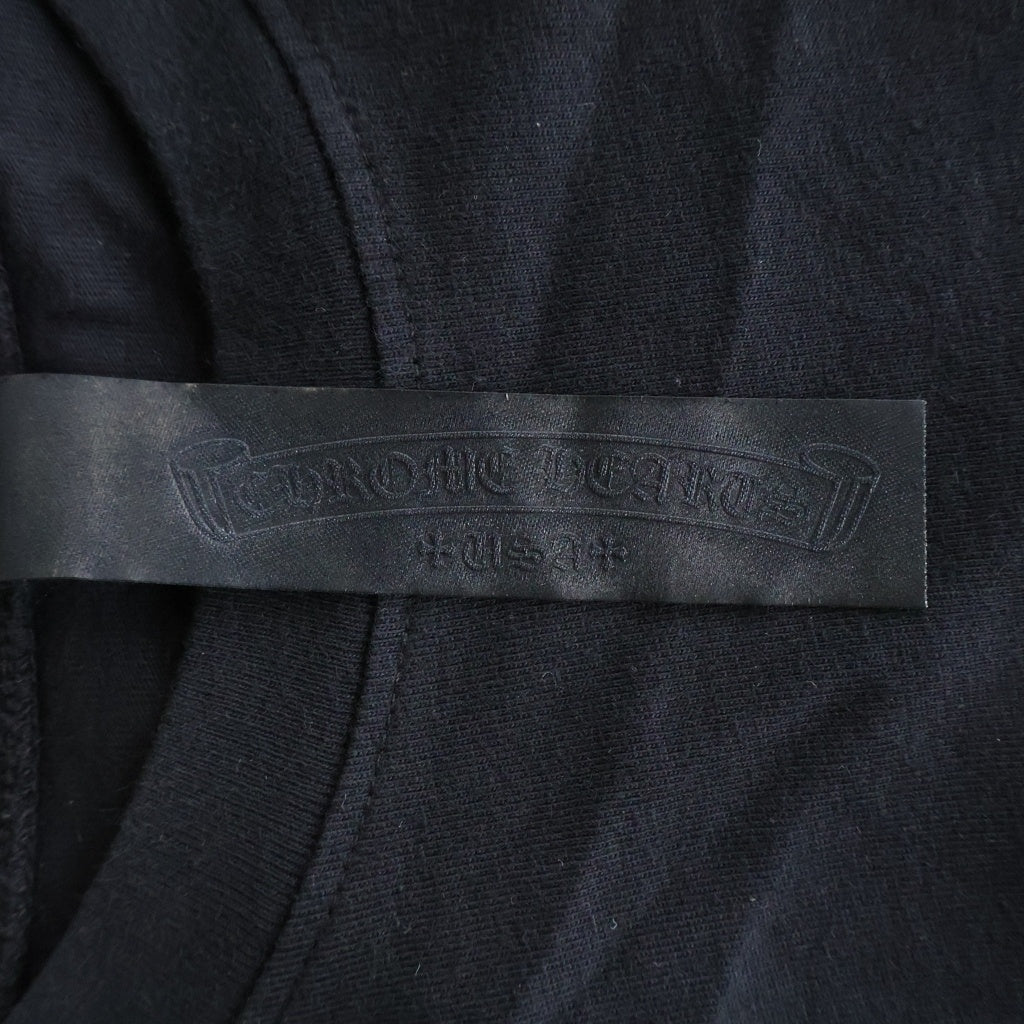 CHROME HEARTS(クロムハーツ) Y NOT 3 Cemetery Cross L/S ワイノット 3セメタリークロス 長袖Tシャツカットソー ブラック