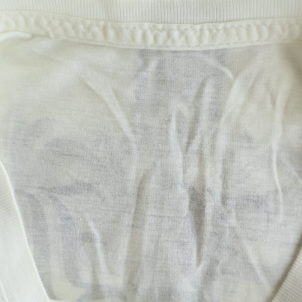 CHROME HEARTS(クロムハーツ) MALIBU S/S マリブ バックフローラルクロス 半袖Tシャツカットソー ホワイト