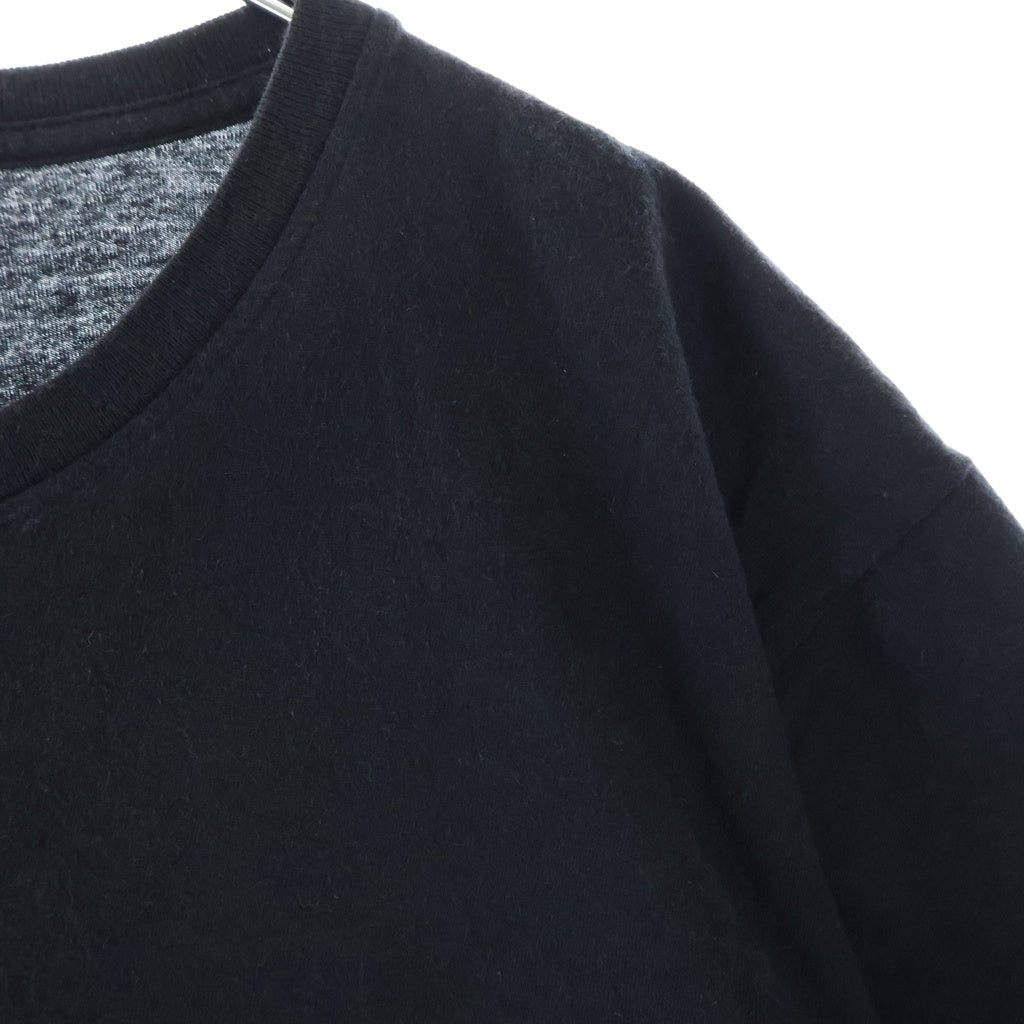 CHROME HEARTS(クロムハーツ) TRIPLE CROSS S/S バックトリプルクロスプリント 半袖Tシャツカットソー ブラック
