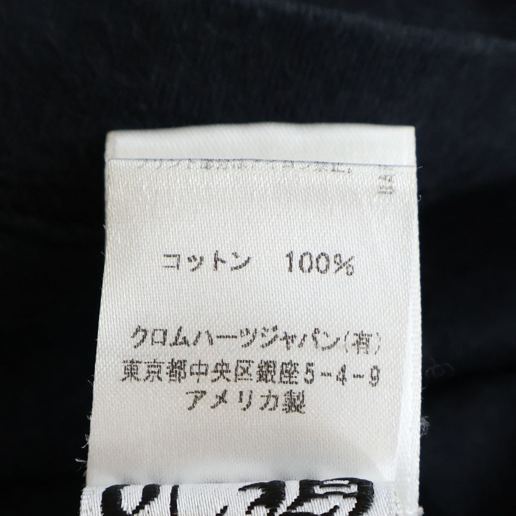 CHROME HEARTS(クロムハーツ) TRIPLE CROSS S/S バックトリプルクロスプリント 半袖Tシャツカットソー ブラック