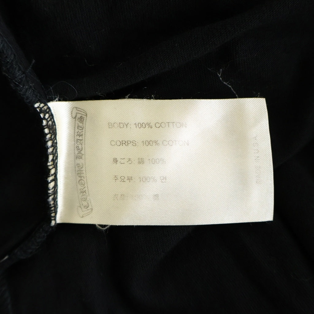 CHROME HEARTS(クロムハーツ) ARCH Logo USA L/S アーチロゴプリント 長袖Tシャツカットソー ブラック