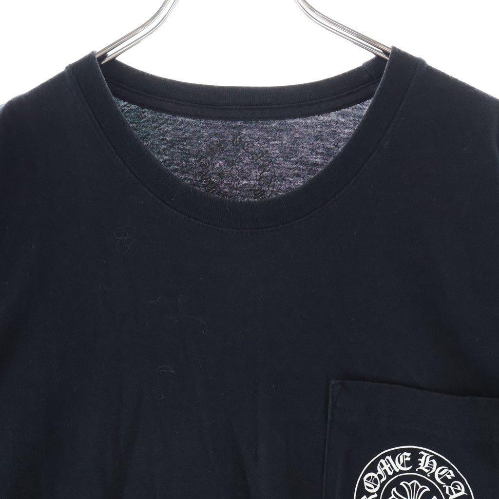 CHROME HEARTS(クロムハーツ) HANGZHOU S/S 杭州限定 バックホースシュープリント 半袖Tシャツカットソー ブラック