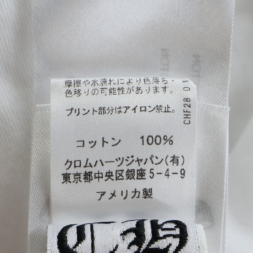 CHROME HEARTS(クロムハーツ) Scroll Label S/S 東京限定 バックスクロールラベルプリント 半袖Tシャツカットソー ホワイト