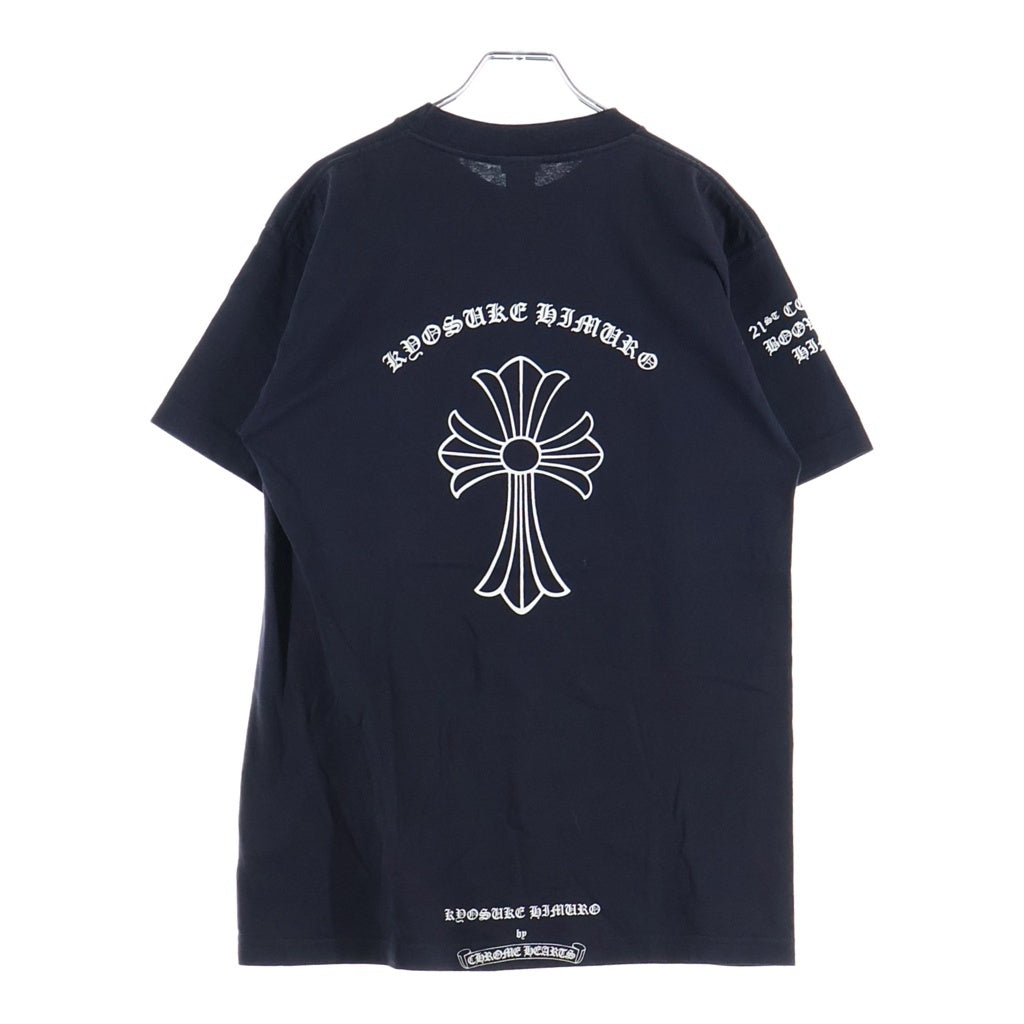CHROME HEARTS(クロムハーツ) OLD ×KYOSUKE 21st CENTURY BOOWYS VS HIMURO S/S TEE オールド ×氷室京介 ボウイVSヒムロ プリント半袖Tシャツ ブラック