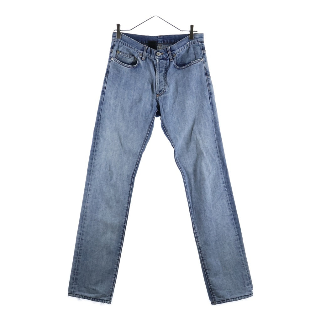 Dior HOMME(ディオールオム) 08SS クリス期 シルバーコーティング加工 スリムデニムパンツ 8E3111740715 インディゴ