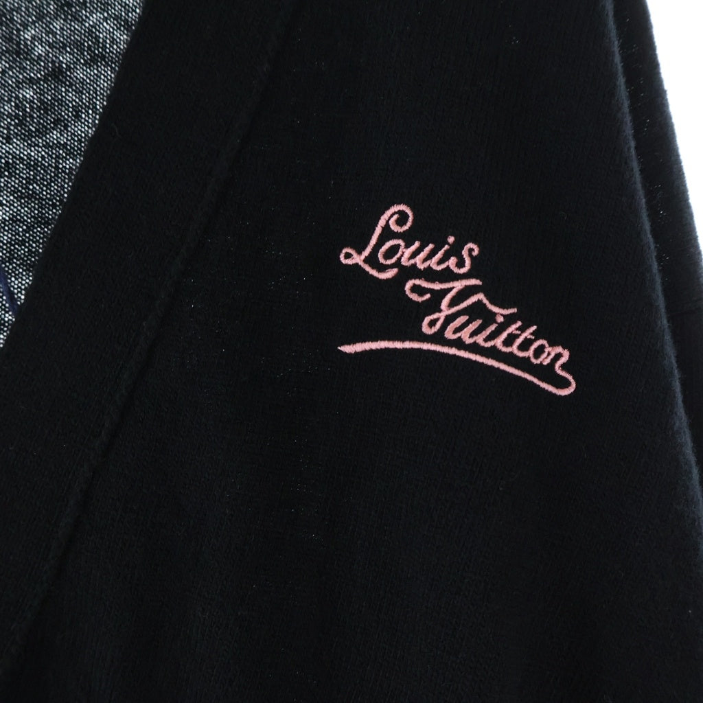 LOUIS VUITTON(ルイヴィトン) シグネチャー ジュエルボタンカーディガン ブラック RW262WW C7B FVKG10 レディース